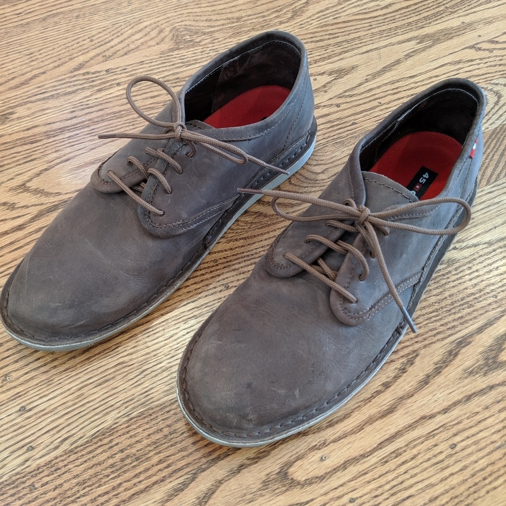 Men's Oliberte Brown Casual Oxford Shoes - 12